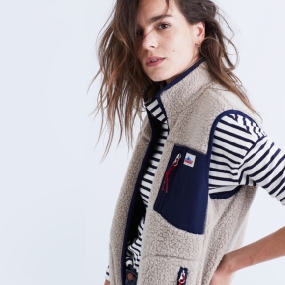 Madewell Jackets & Blazers - Penfield x Madewell Winter Fleece Vest